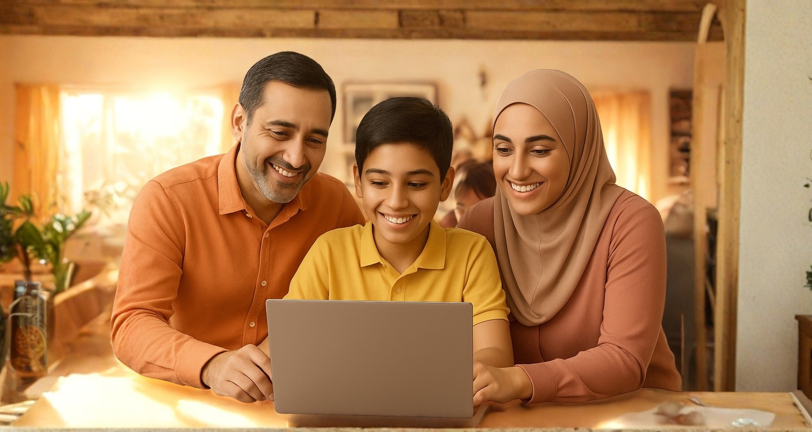 Family learning together